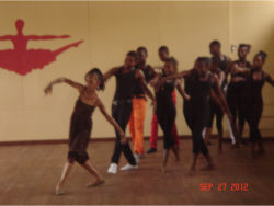 Dance Studio students