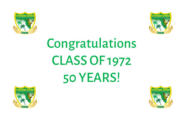 Class of 1972 congratulatory post